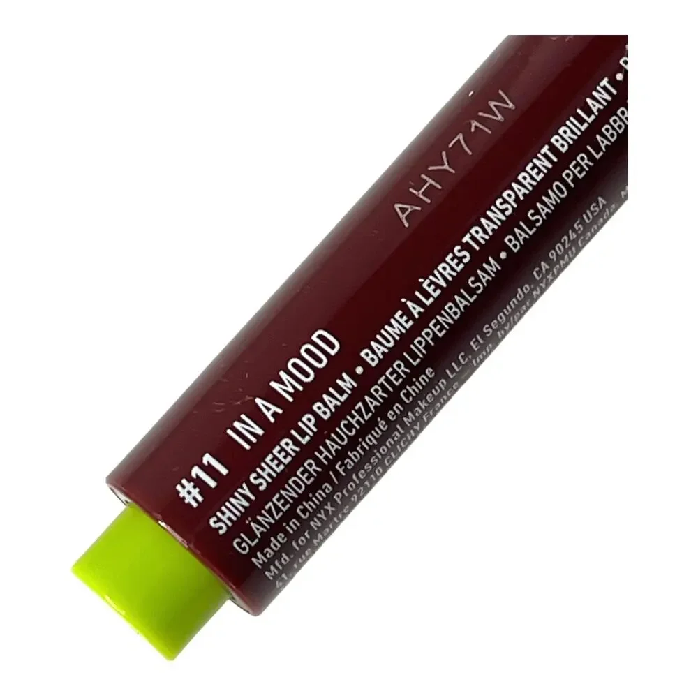 NYX PROFESSIONAL MAKEUP Fat Oil Slick Click LIP BALM Lightweight In A Mood 11